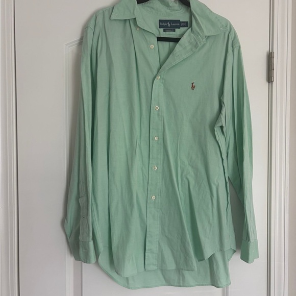 Ralph Lauren Other - Ralph Lauren Light Mint Green Long-Sleeve Button-Down Shirt
